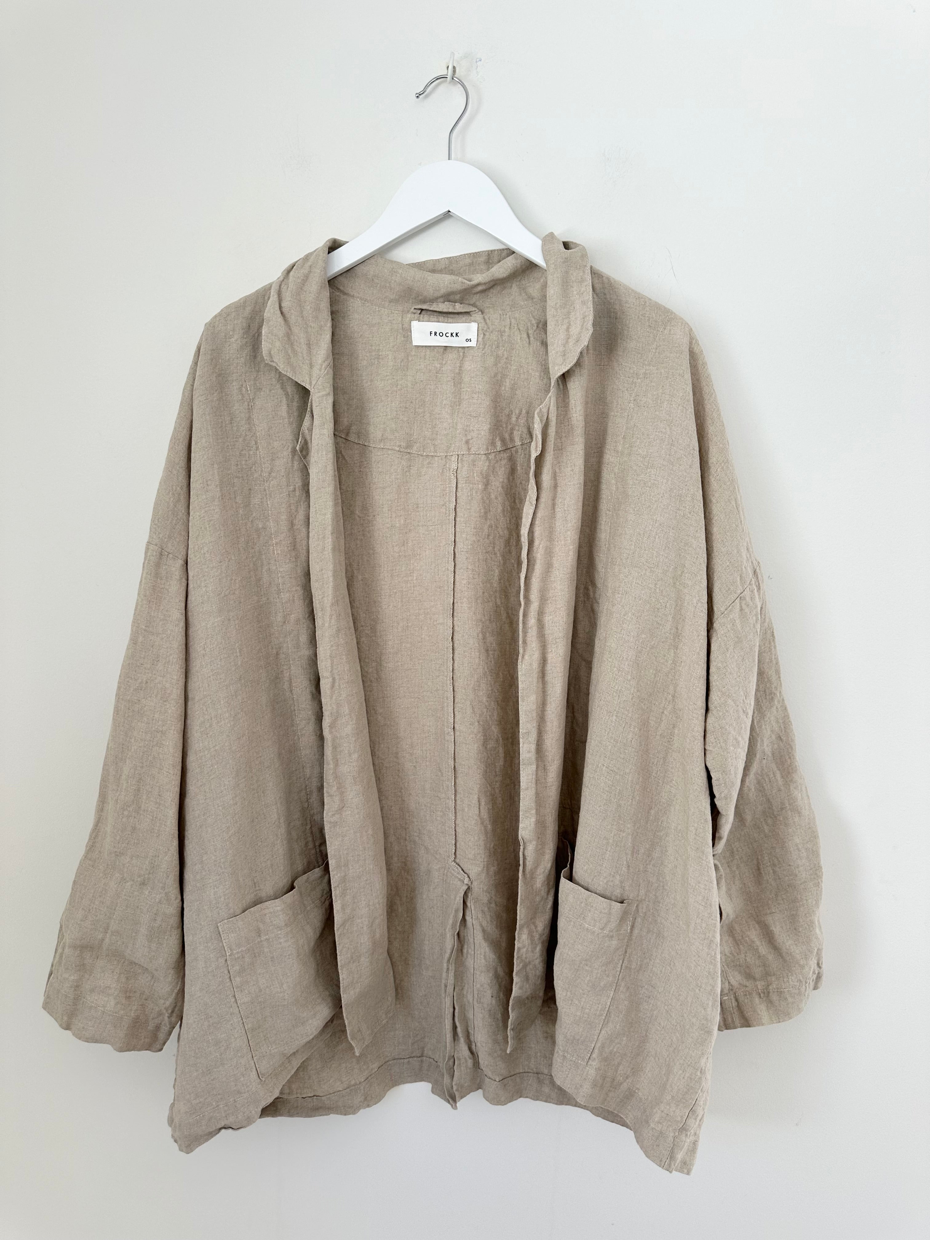 albert blazer -natural linen - Image 8